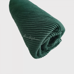 Hijab coton plissé vert