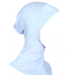 cagoule coton sous-hijab blanc